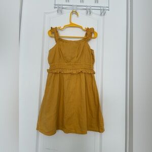 Old Navy Toddler Girl Mustard Yellow Dress